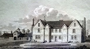 Campton Manor by Thomas Fisher in 1812 [X258/88/84a]